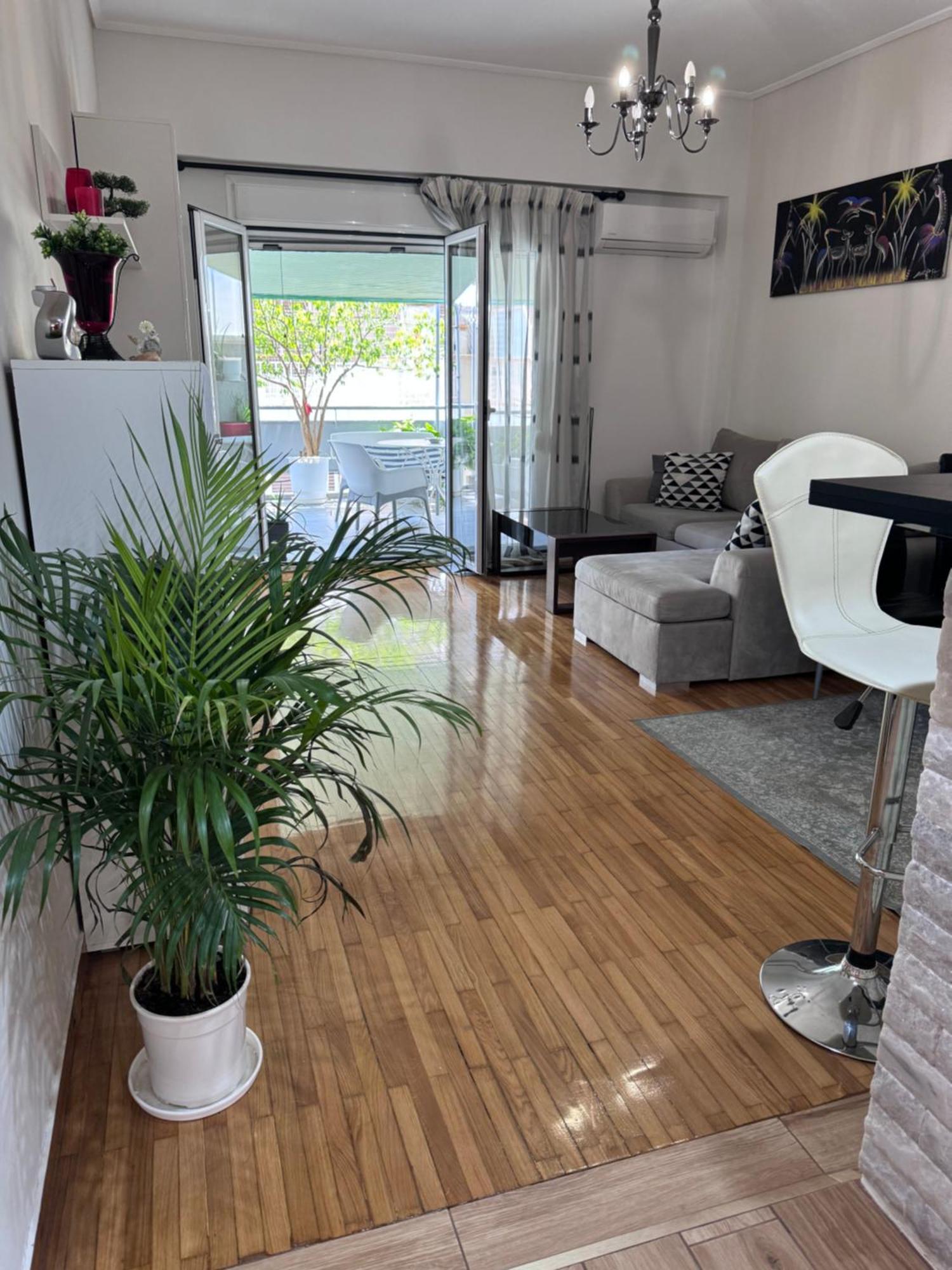 Modern Apartment In Athena Bagian luar foto
